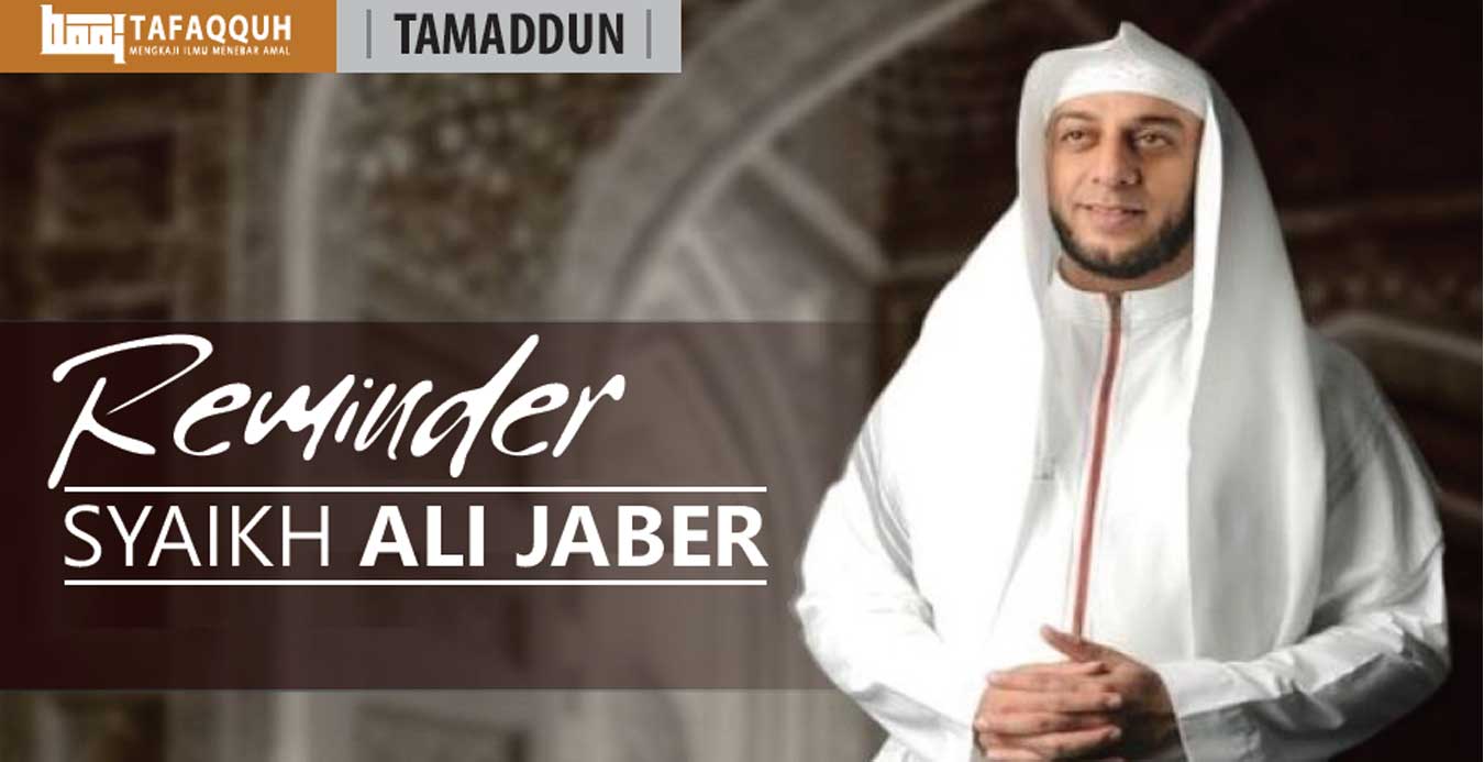 Reminder Syaikh Ali Jaber